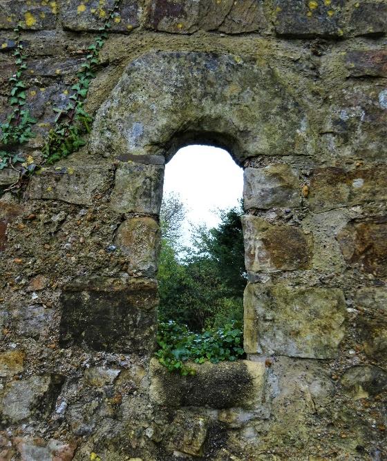 Figure 13 - North wall single splayed window exterior view of Old St. Helens Church