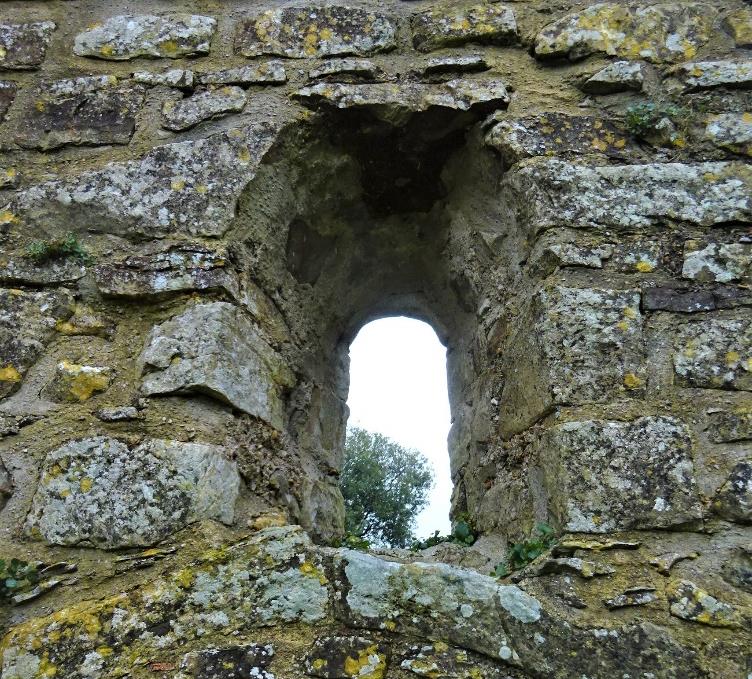 Figure 14 - North wall single splayed window interior view of Old St. Helens Church.